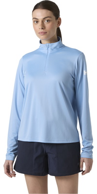 2026 Helly Hansen Womens Tech 1/2 Zip 49562 - Bright Blue