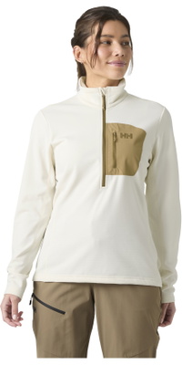 2026 Helly Hansen Mujer Versalite 1/2 Cremallera Fleece 49559 - Snow