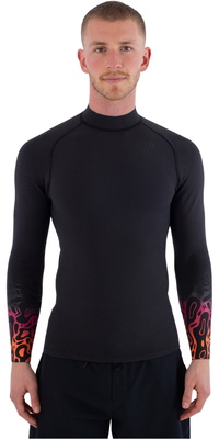 2026 Hurley Hombres Air 1/ 1mm Chaqueta De Neopreno Bubble Degrade MSJTL13101 - Black Bubble