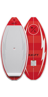 Tabla De Surf De Remolque Hyperlite Shift 2026 H26SHF.1 - Blanca / Red