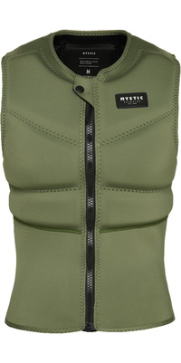 2026 Mystic Mujer Star Front Zip Chaleco Impact 35005.230232 - Olive Green