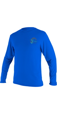 2026 ONeill Junior Basic Skins Camiseta De Manga Larga Con Protección Solar 5711B - Pacific