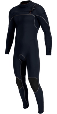 2026 ONeill Hombres Hyperfreak Fire 3/2mm+ Chest Zip Neopreno 5660 - Carbon / Carbon