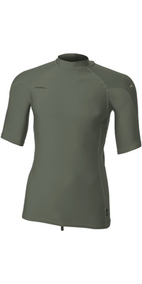 2026 ONeill Hombres Hyperfreak Skins Camiseta De Lycra De Manga Corta 5690 - Chimera / Chimera