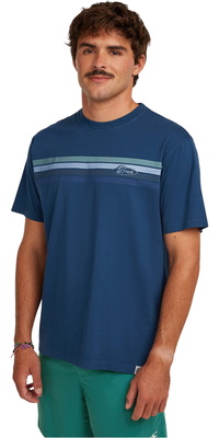 2026 ONeill Hombres Camiseta Con Raya Frontal ORiginals 2850354 - English Evening