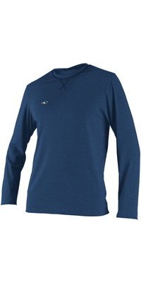 2026 ONeill Mens Trvlr Hybrid Long Sleeve Sun Shirt 4879 - Deep Sea
