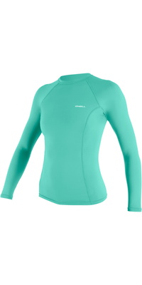 2026 ONeill Mujer Basic Skins Camiseta De Lycra De Manga Larga 5718 - Holiday