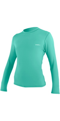 2026 ONeill Mujer Basic Skins Camiseta De Manga Larga Con Protección Solar 5720 - Holiday