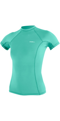 2026 ONeill Mujer Basic Skins Camiseta De Lycra De Manga Corta 5717 - Holiday