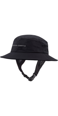2026 Ocean And Earth Junior Bingin Soft Peak Gorra De Surf SBHA03-BLK-REG - Black