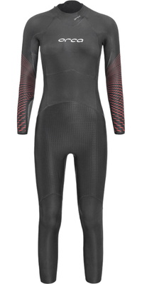 2026 Orca Womens Apex Float Swim Wetsuit V2 SN53 - Red Buoyancy