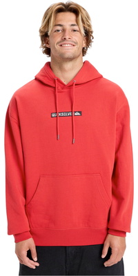 2026 Quiksilver Hombres Dna Hoodie EQYFT05121 - Salsa