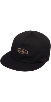 2026 Quiksilver Hombres Gorra De Lona Drifter EQYHA03412 - True Black