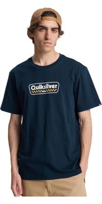 Camiseta De Manga Corta Con Parrilla De Salida Del EV 2026 Quiksilver Hombres EQYZT08288 - Dark Navy