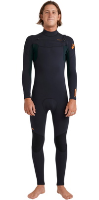 2026 Quiksilver Hombres Everyday Sessions 3/2mm Chest Zip Neopreno 25AW213510 - Jade