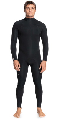 2026 Quiksilver Hombres Everyday Sessions 3/2mm Back Zip Neopreno 25AW213509 - Black