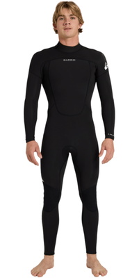 2026 Quiksilver Hombres Prologue+ 3/2mm Back Zip Flatlock Neopreno 25AW213514 - Black