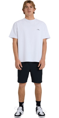 2026 Quiksilver Hombres Taxer Amphibian 18 Boardshorts EQYHY03883 - Black