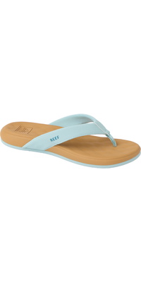 2026 Reef Mujer Cojín Melodía Sandalias CJ8711 - Blue Haze / Doe