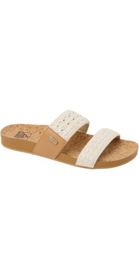 2026 Reef Mujer Sandalias Cushion Vista CJ8647 - Vintage Textile