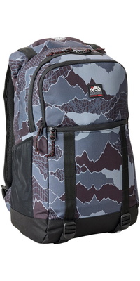 2026 Rip Curl Dawn Patrol Mochila De Búsqueda 30L 159MBA - Black / Gris