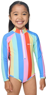 2026 Rip Curl Junior Traje De Surf Rainbow Stripe 13UJRV - Multico