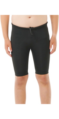 Pantalón Corto De Neopreno Rip Curl Dawn Patrol Para Niños 1mm (2026, 000BSE) - Black