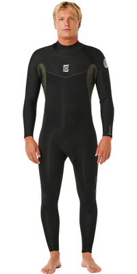 2026 Rip Curl Hombres Dawn Patrol 4/3mm Back Zip Neopreno 16TMFS - Deep Cactus