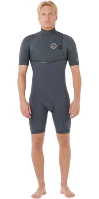 2026 Rip Curl Hombres E-Bomb 2/2mm Zip Free Shorty Neopreno 124MSP - Iron