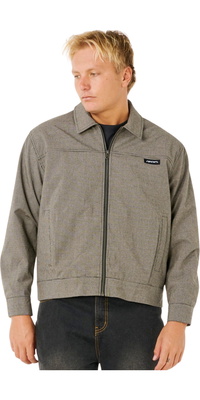 2026 Rip Curl Hombres Chaqueta Inner Visions 02GMJA - Black