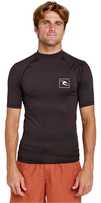 2026 Rip Curl Hombres Camiseta Sin Mangas De Licra Streamline UPF 172MRV - Black