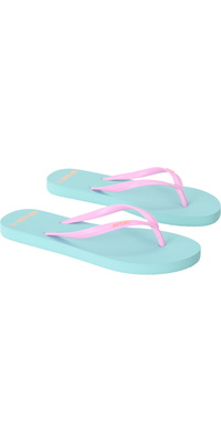 2026 Rip Curl Mujer Chanclas Bondi Bloom Con Punta Abierta 16HWOT - Light Sea Blue