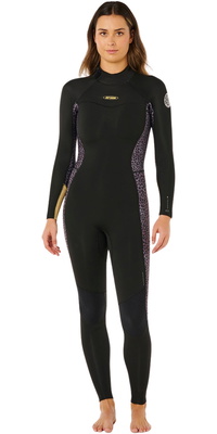 2026 Rip Curl Mujer Dawn Patrol 3/2mm Back Zip Neopreno 164WFS - Natural