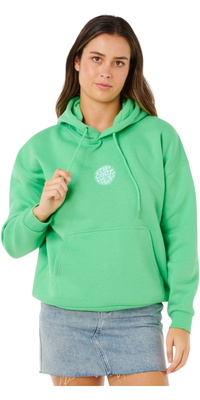 2026 Rip Curl Mujer Sudadera Con Capucha Icons Of Surf Heritage 06NWFL - Green