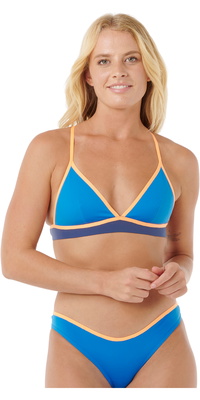 2026 Rip Curl Mujer Top De Bikini Mirage Fusion Xback Tri 0S7WSW - Blue