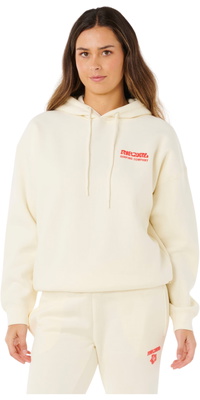 2026 Rip Curl Mujer Sudadera Con Capucha Surf Puff Heritage 06AWFL - Cayenne
