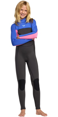2026 Roxy Junior Prologue+ 3/2mm Back Zip Neopreno 26RW213506 - Cobalt