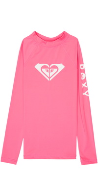 2026 Roxy Junior Camiseta De Lycra De Manga Larga «Whole Hearted» ERGWR03490 - Sangria Sunset