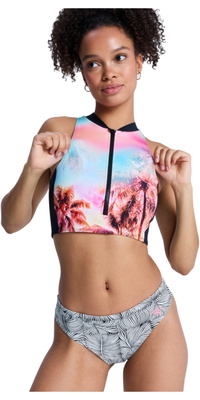 2026 Roxy Mujer Pro Braguita De Bikini Surf Cheeky ERJX405253 - Anthracite Popiscus