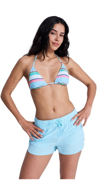 2026 Roxy Mujer Roxy Bañador «Wave 2» ERJBS03298 - Tanager Turquoise
