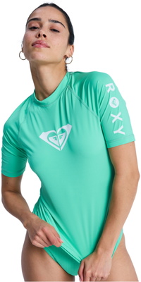 2026 Roxy Mujer Camiseta De Lycra De Manga Corta «Whole Hearted» ERJWR03548 - Katydid
