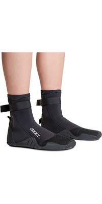 2026 ZONE3 Heat- Tech Dura 4mm Botas De Natación NA26UHTDS101 - Black