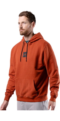 2026 Zhik Hombres Sudadera Con Capucha De Carbono HDI-0022-M - Red Earth