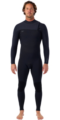 2026 ONeill Hombres HyperFreak Comp 3/2mm Zip Free Neopreno 4970 - Black