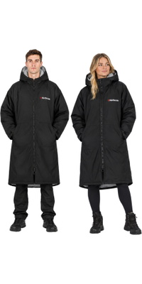 2026 Northcore Playa Basha Sport Cambio De Manga Largo Robe / Poncho NOCO24N - Black