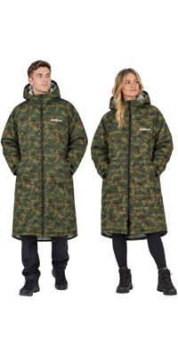 2026 Northcore Playa Basha Sport Cambio De Manga Largo Robe / Poncho NOCO24N - Camo