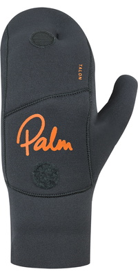 Guantes De Neopreno De Palm Abierta 2026 Palm Talon De 3mm 12327 - Gris Azabache