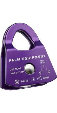 2026 Palm Prussik Minding Pulley 12602 - Purple