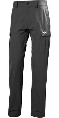 2025 Helly Hansen Qd Pantalones Cargo Ebony 33996