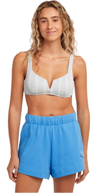 2026 O'Neill Mujer Mujeres De La Ola Sudaderas Cortas 1700082 - Blue Booth